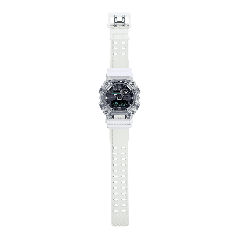 G-Shock DUO Sound Wave Transparent Mens Watch GA900SKL-7A