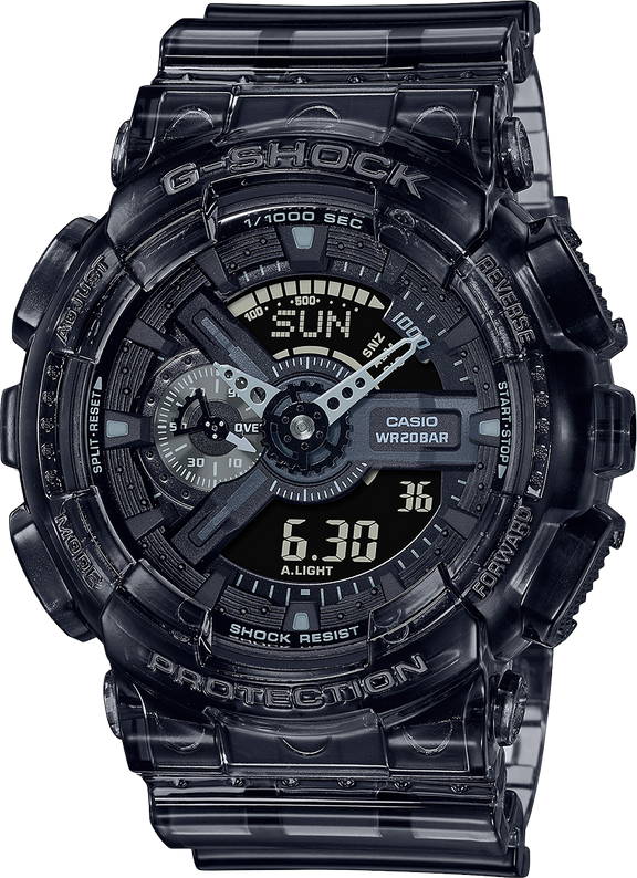 G-Shock Transparent Pack Black Digital  Mens Watch GA110SKE-8A