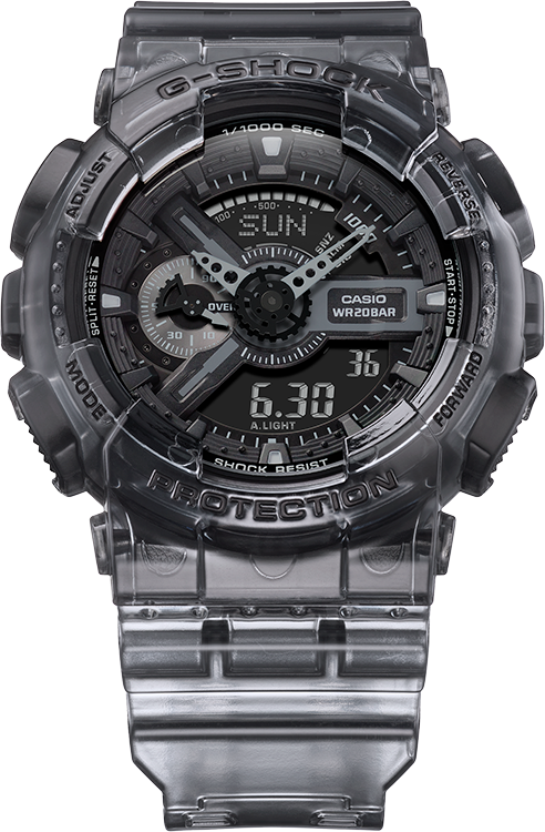 G-Shock Transparent Pack Black Digital  Mens Watch GA110SKE-8A