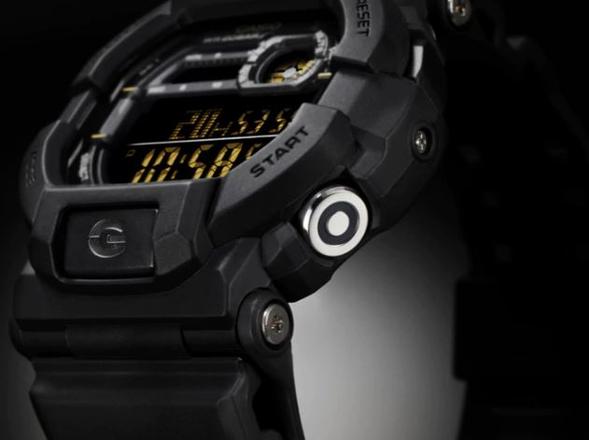 Stealth Mission Precision G-Shock Watch with Black Resin Band GD350-1B