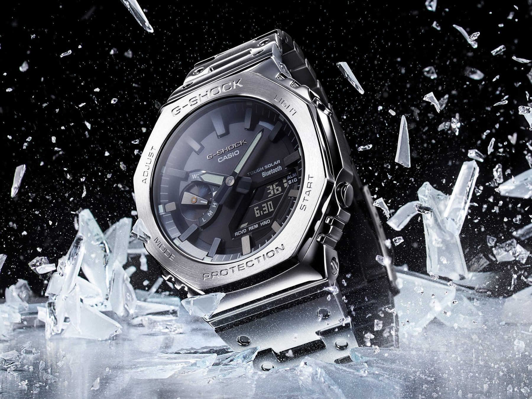 GMB2100D-1A G-Shock Steel Bluetooth | Watch Direct