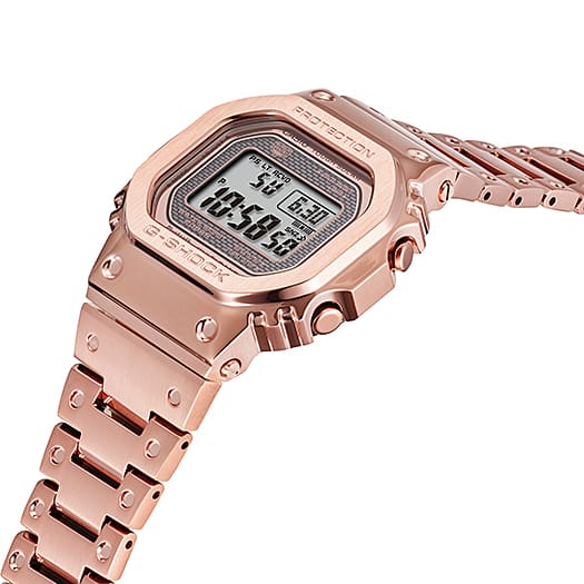 G-Shock DW5600 Series Rose Gold All-Metal Masterpiece GMWB5000GD