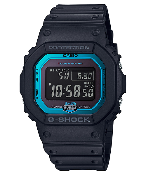 G-Shock Bluetooth Connect Black and Blue GWB5600-2D