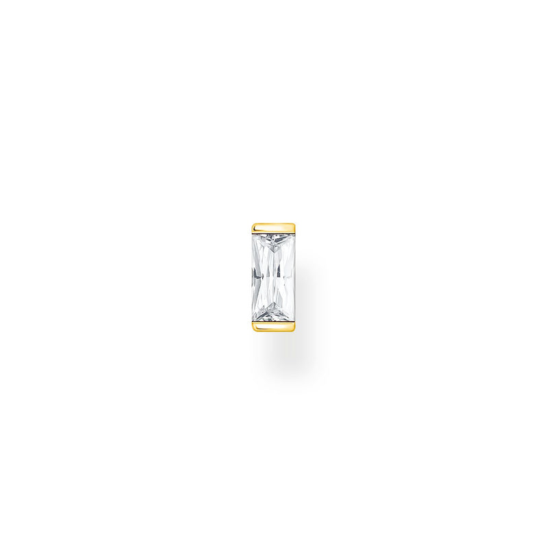 Thomas Sabo Single Ear Stud Stones Gold