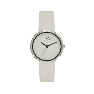 Jag Natalie White Matt Dial Womens Watch