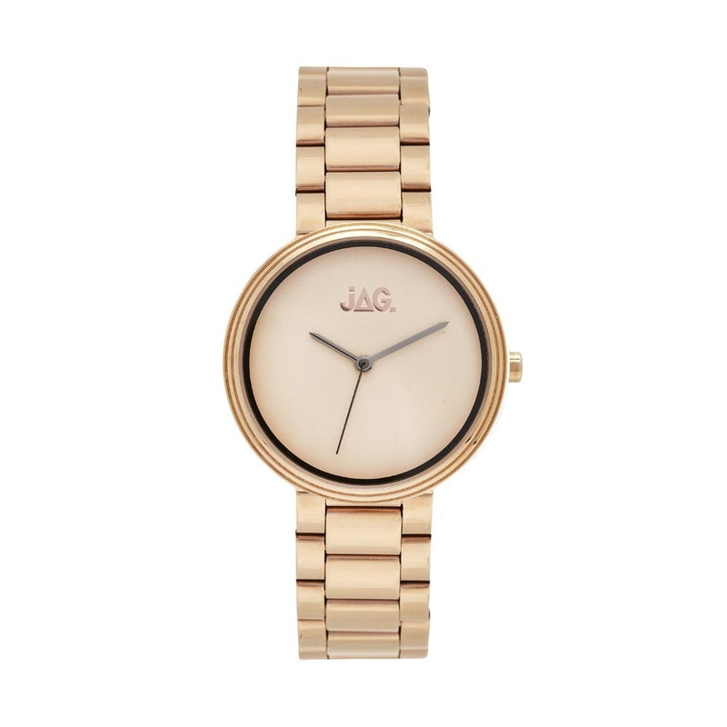 Jag Natalie Rg Matte Dial Rose Gold Bracelet Womens Watch