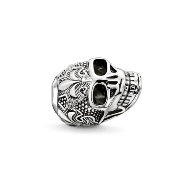 Thomas Sabo Bead "Skull With Lily"