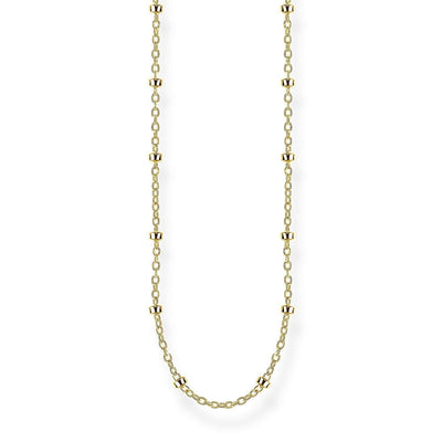 Thomas Sabo Round Belcher Chain Yellow Gold