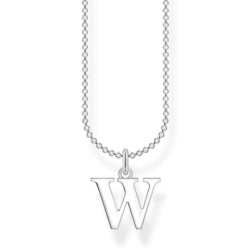 Thomas Sabo Necklace Letter W