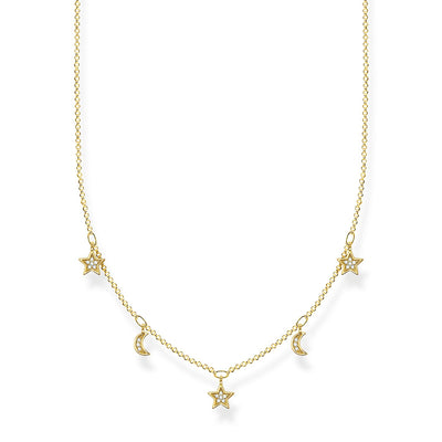 Thomas Sabo Necklace Crescent Moons & Stars