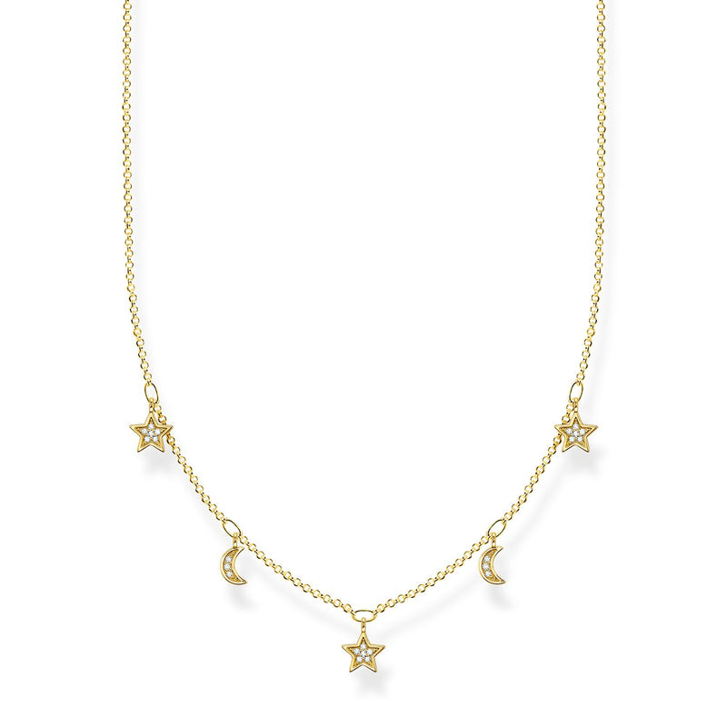 Thomas Sabo Necklace Crescent Moons & Stars