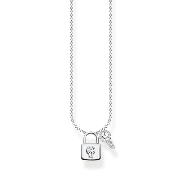 Thomas Sabo Necklace Lock With Key Silver