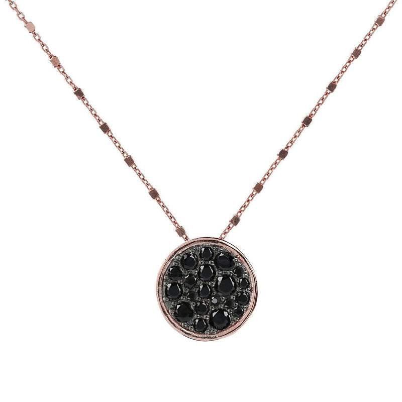 Bronzallure Micro Pave Necklace