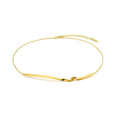 Ania Haie Twist Necklace - Gold