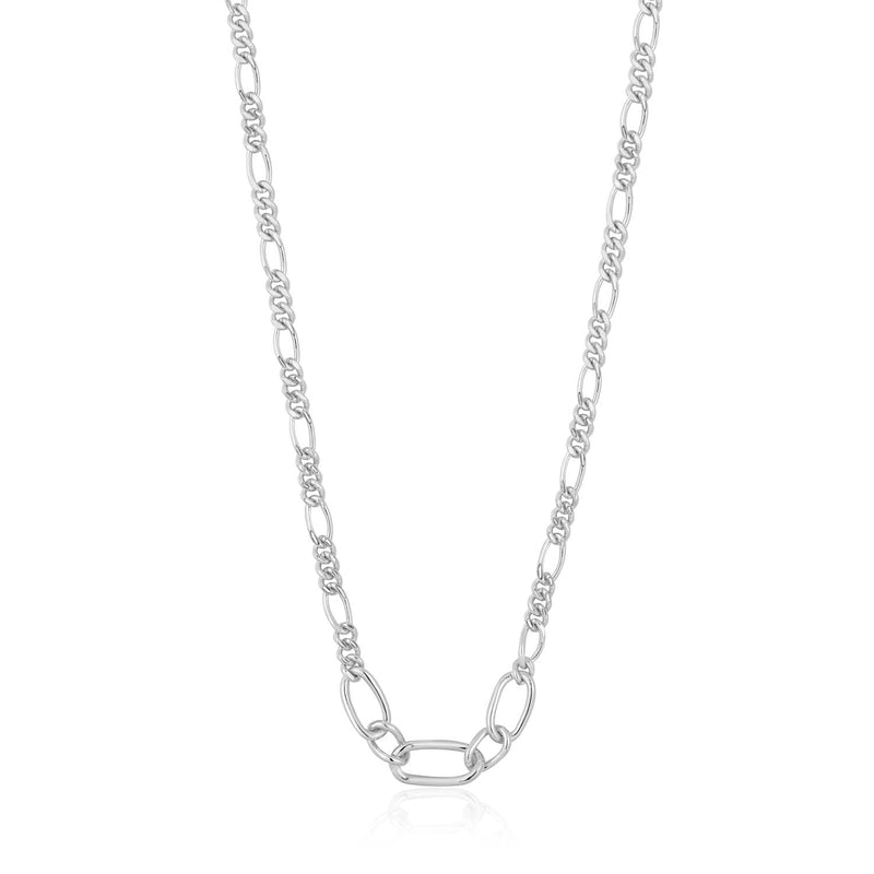 Ania Haie Figaro Chain Necklace - Silver