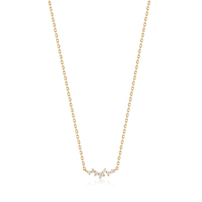 Ania Haie 14kt Gold Stargazer Natural Diamond Constellation Necklace