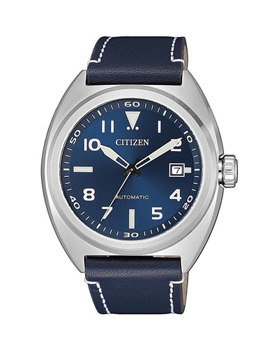 Citizen Automatic Navy Blue Dress Watch NJ0100-20L