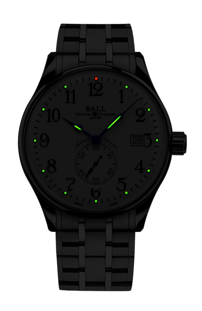 Ball Trainmaster Standard Time COSC NM3888D-S1CJ-WH