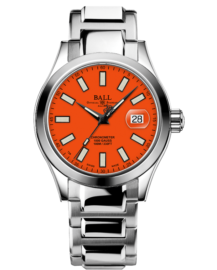 Ball Engineer III Marvelight COSC Orange Dial NM9026C-S39CJ-OR