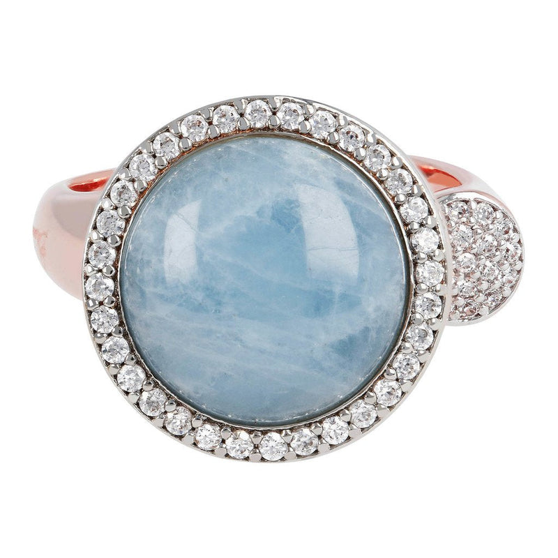 Bronzallure Open Ring with Gemstones