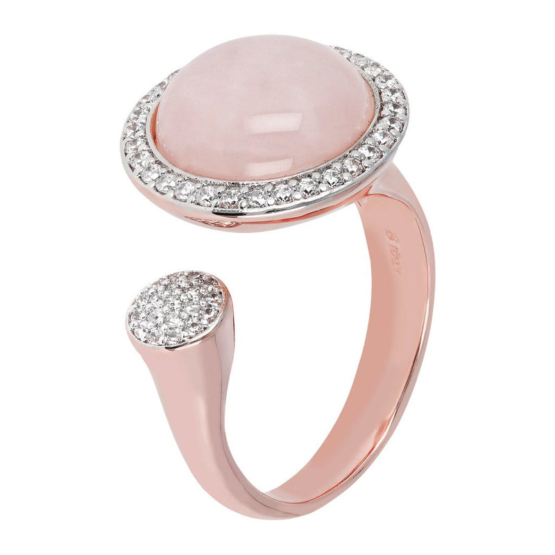 Bronzallure Open Ring with Gemstones