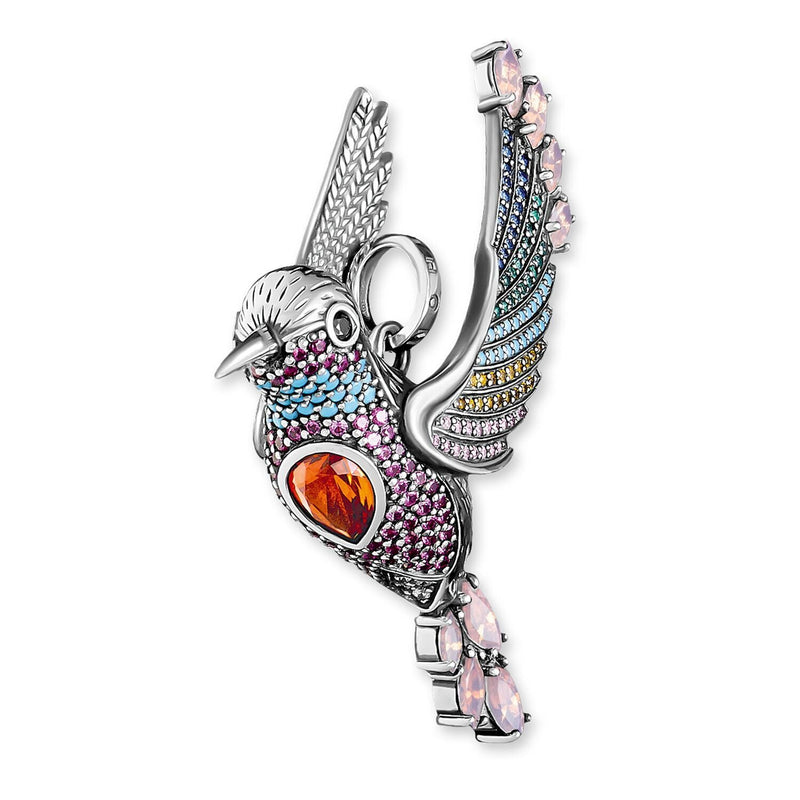 Thomas Sabo Pendant Colourful Hummingbird Silver