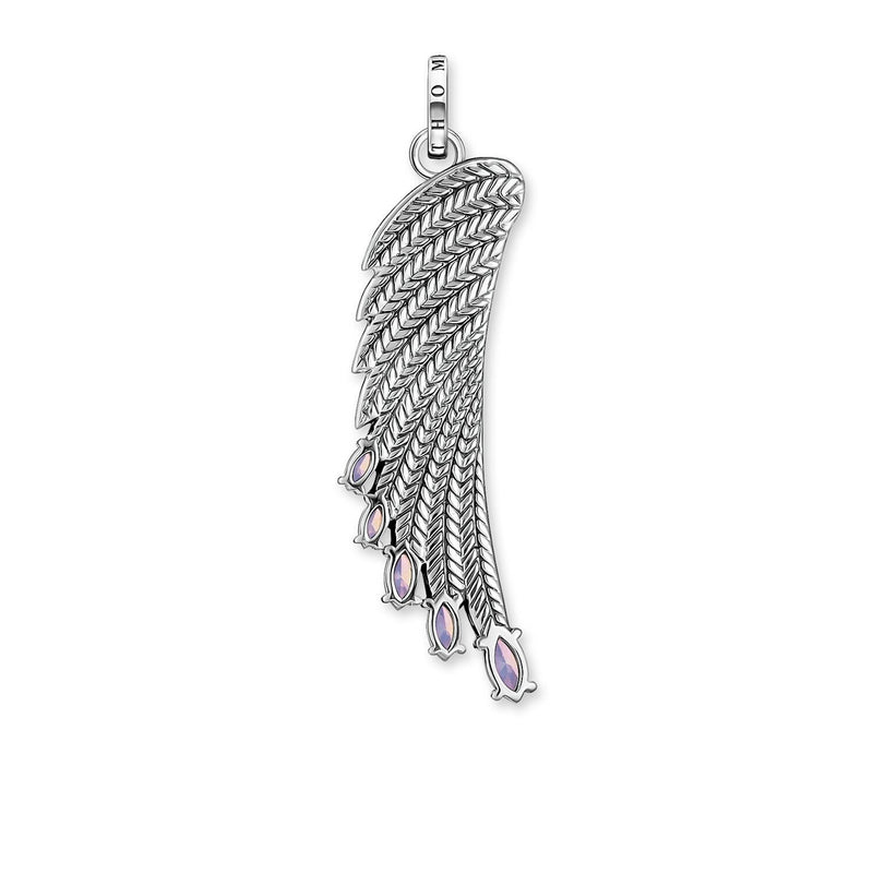 Thomas Sabo Pendant Bright Silver-coloured Hummingbird Wing