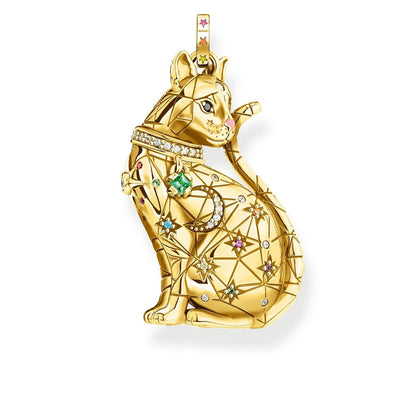 Thomas Sabo Pendant Cat Constellation Gold