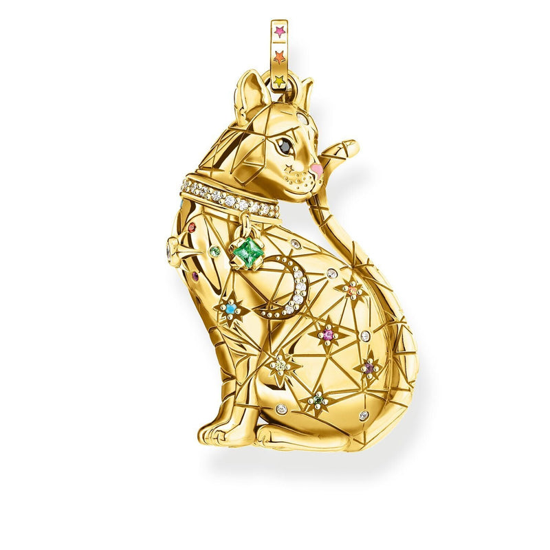 Thomas Sabo Pendant Cat Constellation Gold