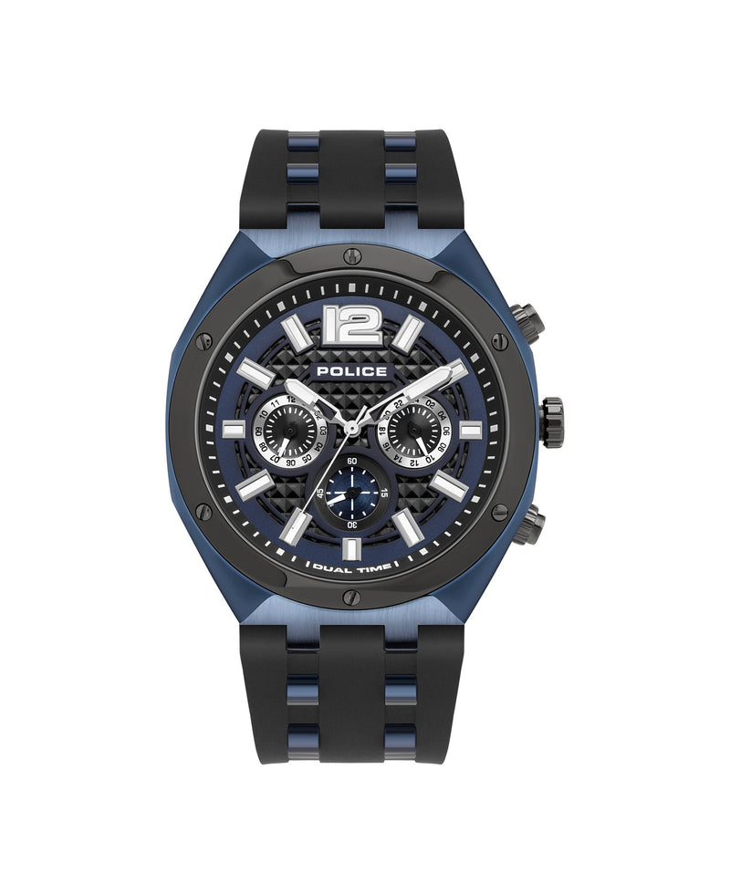 Police Black and blue Kediri Men's Watch PL.15995JSBLU/03P