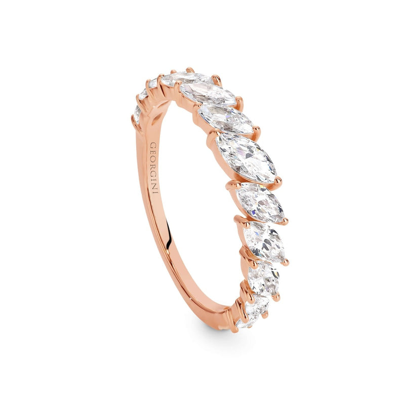 Georgini Orion Ring Rose Gold Size 9