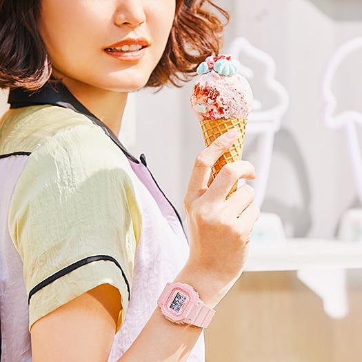 G-Shock BABY-G Strawberry Ice Cream Watch BGD560CR-4D