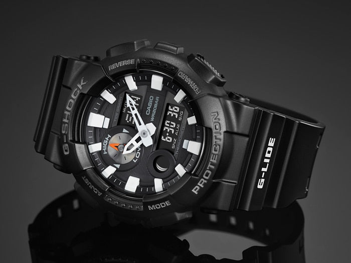 G-Shock G-Lide Tide Graph Men's Watch GAX100B-1A