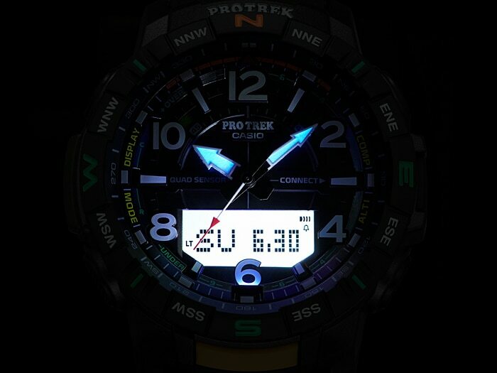 Casio Pro Trek Quad Sensor Mens Watch Prt-B50-1