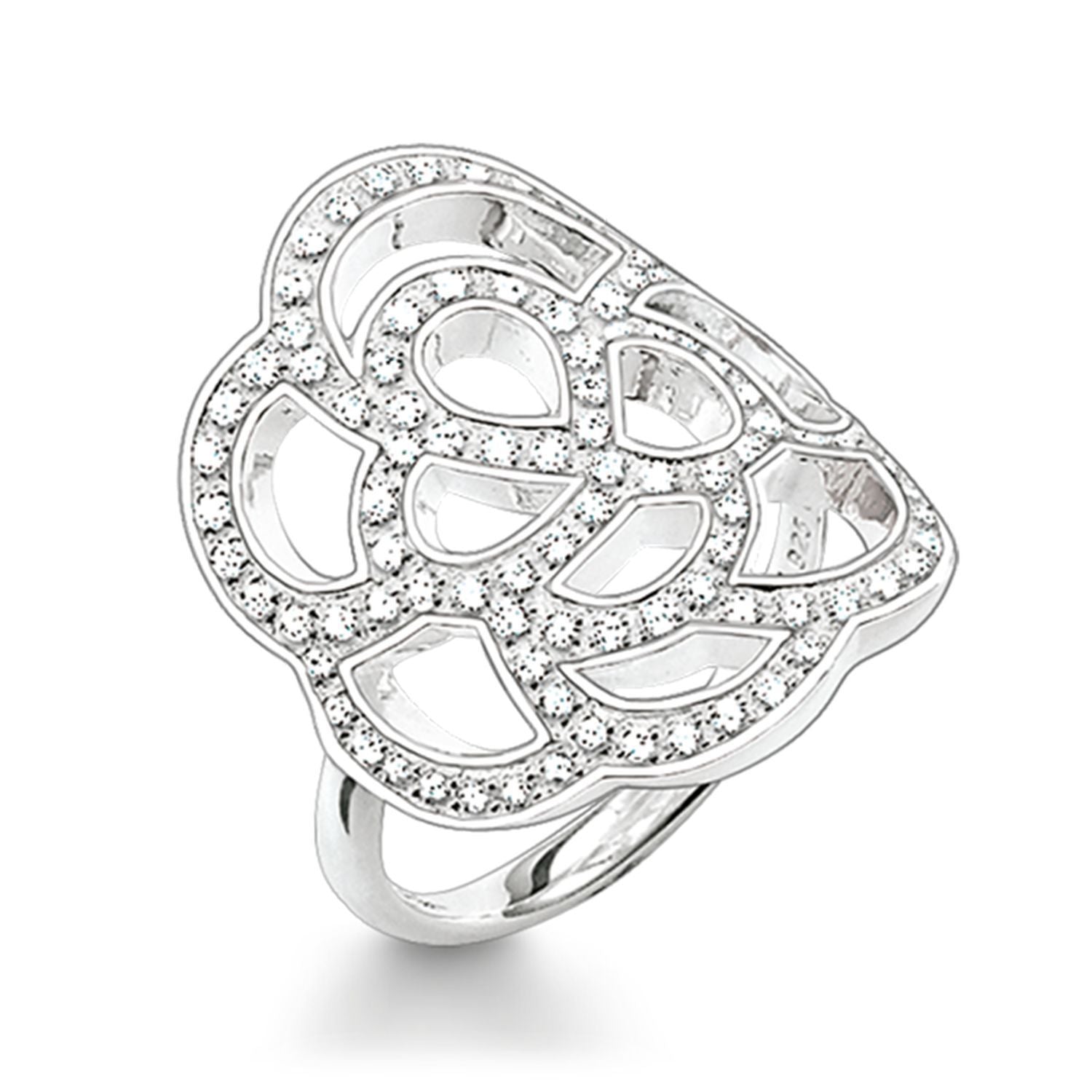Thomas Sabo Ring "White Flower"
