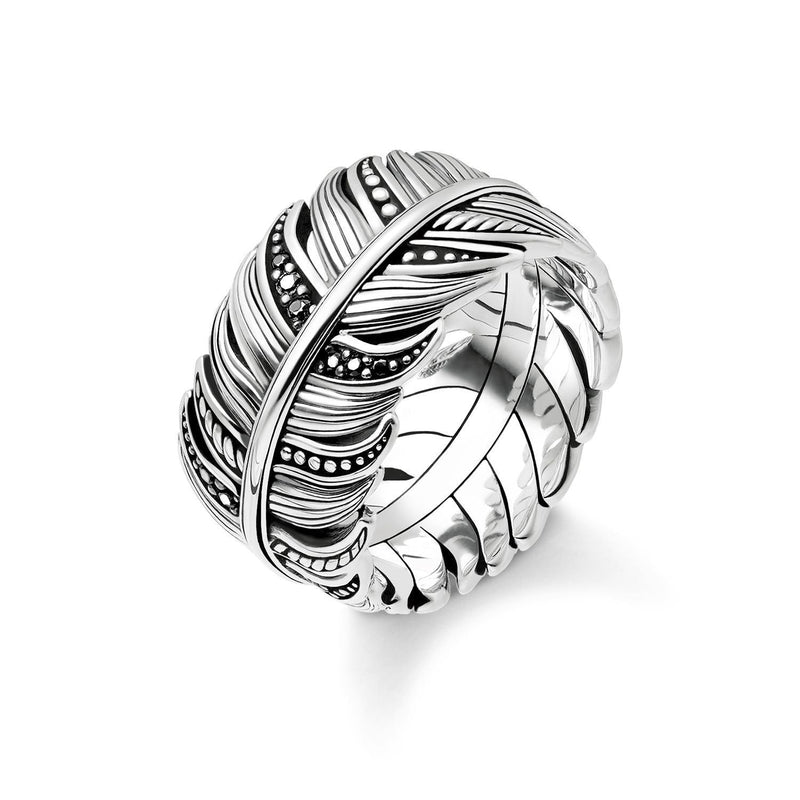 Thomas Sabo Ring "Feather Pave"