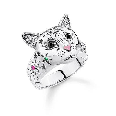 Thomas Sabo Ring Cat Silver