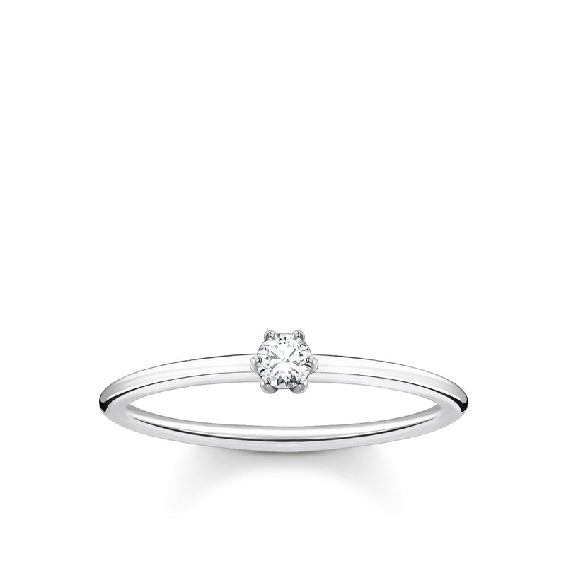 Thomas Sabo Ring White Stone