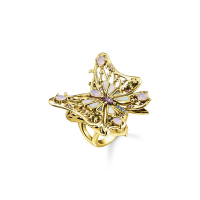 Thomas Sabo Ring Butterfly Gold