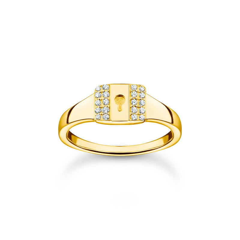 Thomas Sabo Ring Lock Gold