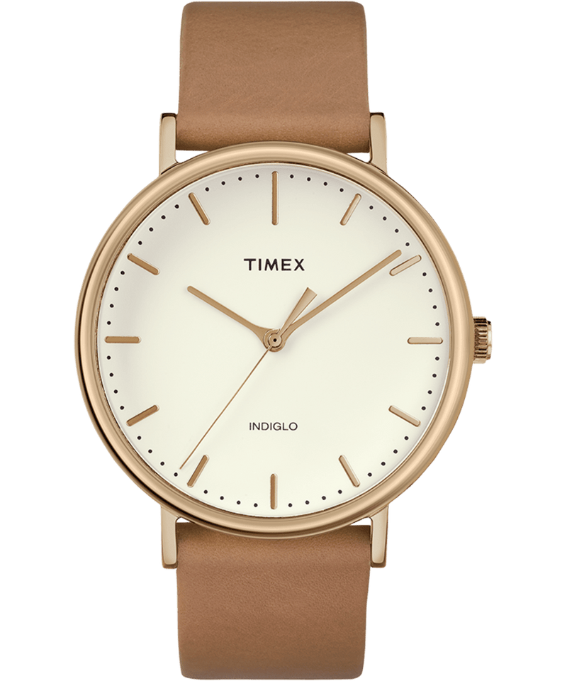 Timex Fairfield 41mm Leather Strap Watch - TW2R26200