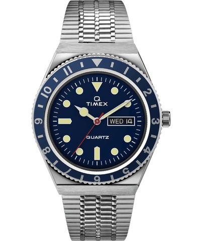 Timex Q Reissue 38mm Blue Stainless Steel Men's Watch TW2U61900