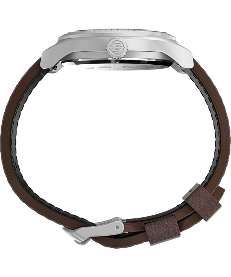 Timex Expedition® Sierra 41mm Leather Strap Watch TW2V07300