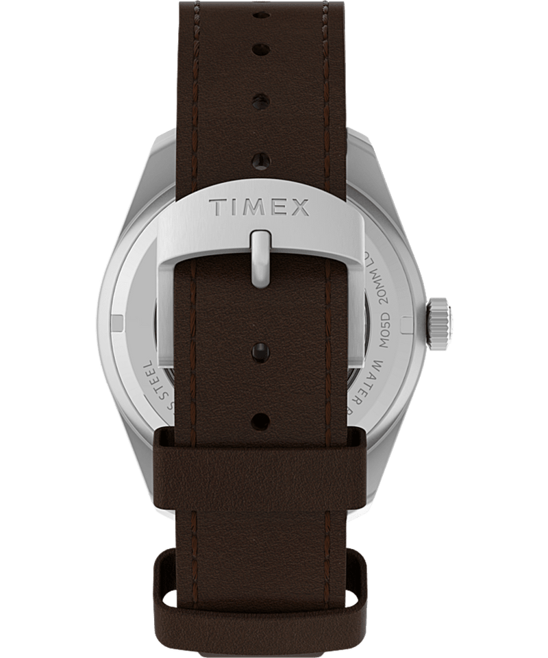 Timex Waterbury Dive Automatic 40mm Leather Strap Watch TW2V24800