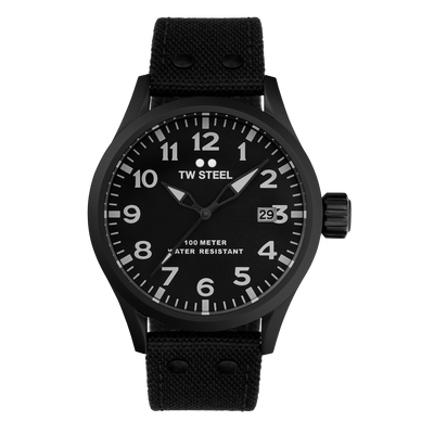 TW Steel Volante 45MM Black Dial Mens Watch VS103