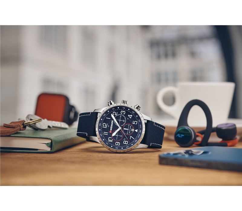 Wenger Attitude Retro Inspired Chrono 01.1543.117