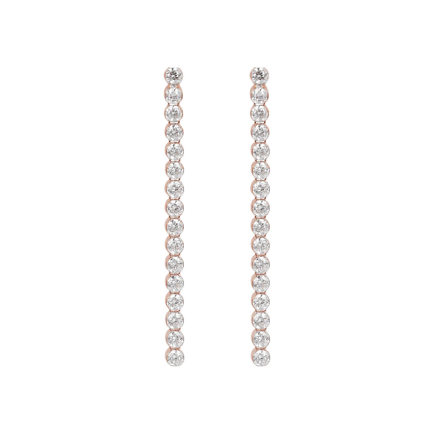 Bronzallure Altissima Tennis Earrings