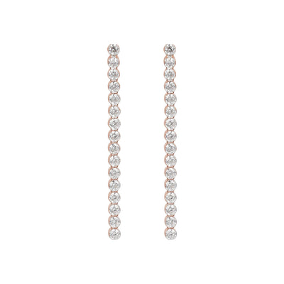 Bronzallure Altissima Tennis Earrings