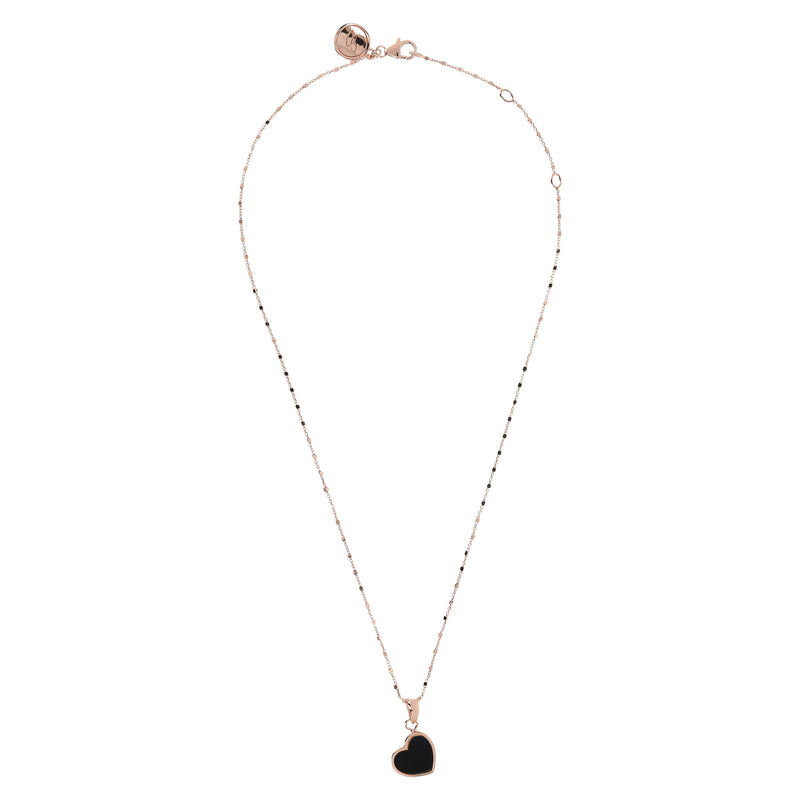 Bronzallure Mini Heart Pendant Necklace