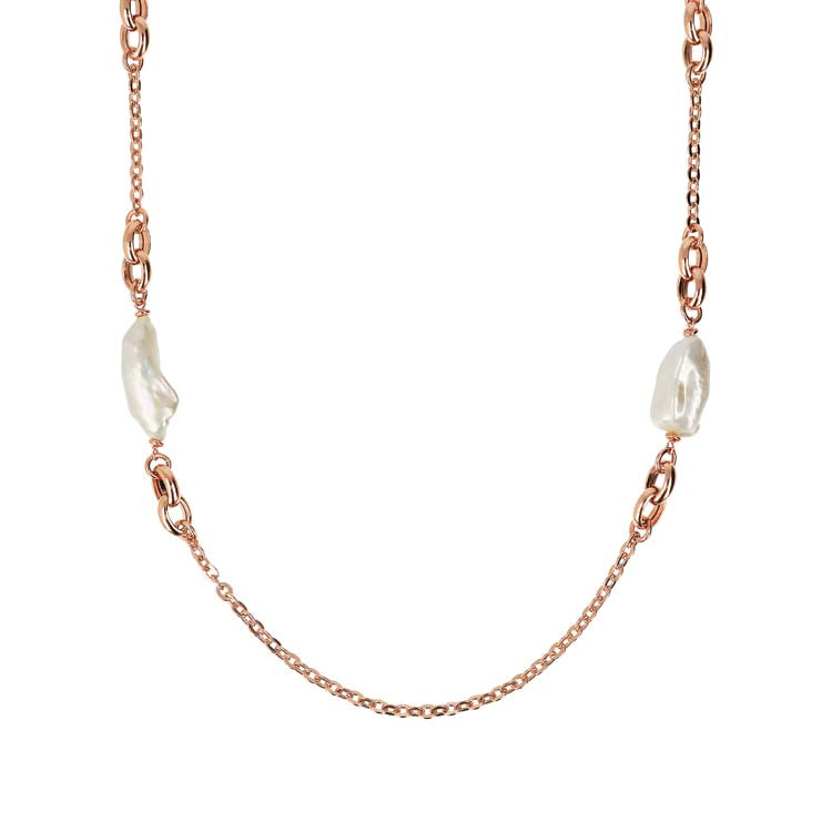 Bronzallure Maxima Pearl Necklace